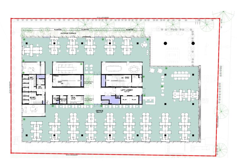 Tenant Unit Sample Evexia - 1st Gold Sustainable Green Building in Zambia | Architect Russell